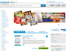 Tablet Screenshot of kookboek-kopen.nl
